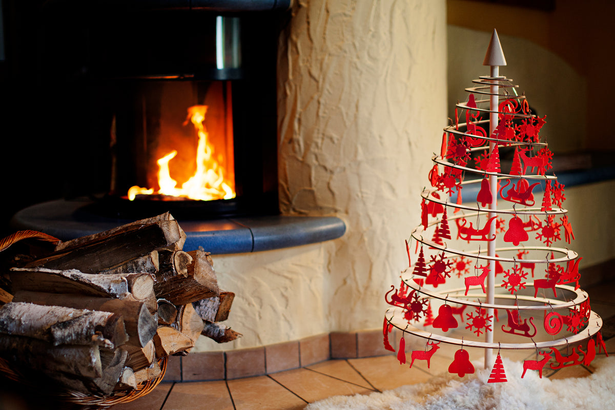 Felt decoration medium - Santa's Light Shop
