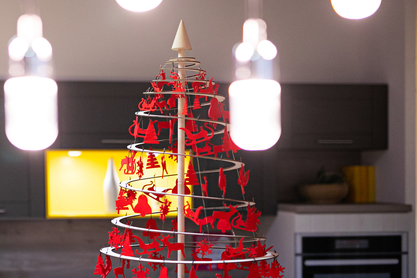Felt decoration medium - Santa's Light Shop