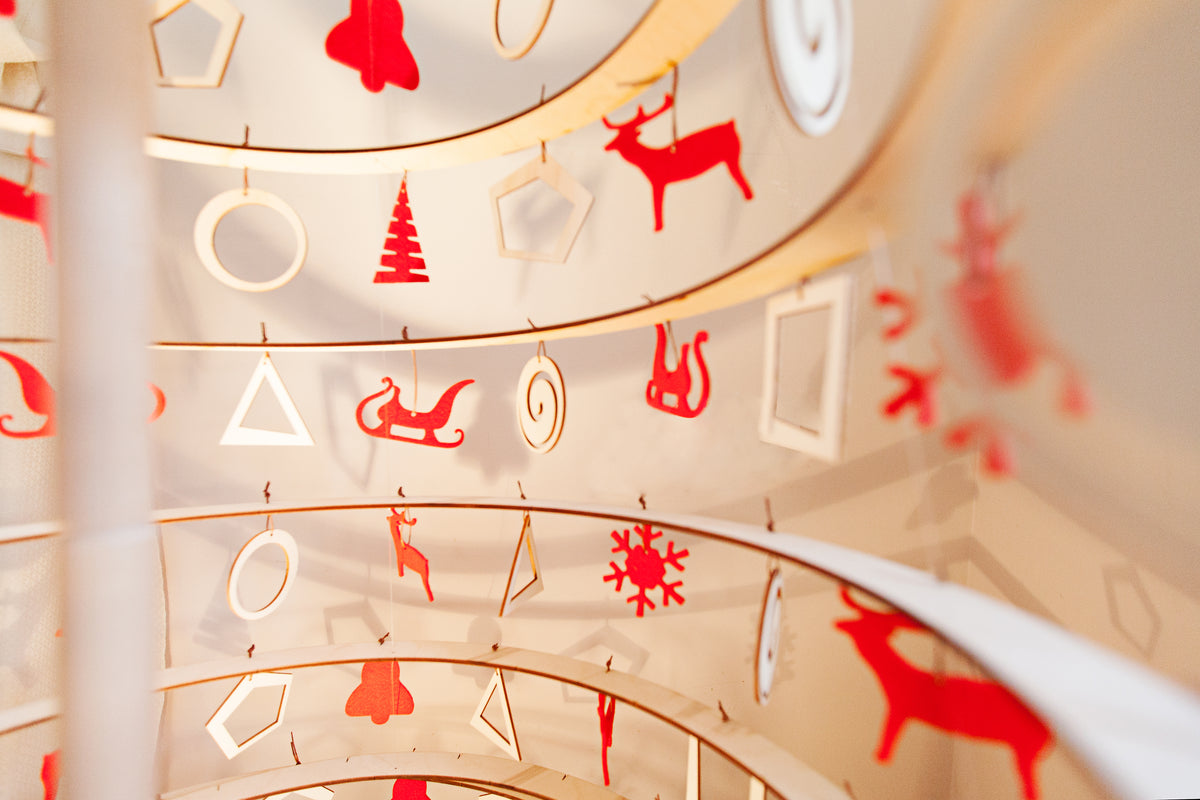 Geo decoration medium - Santa's Light Shop