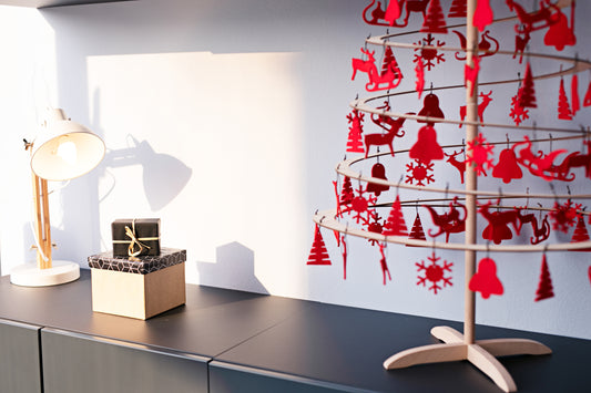 Grote viltdecoratie set