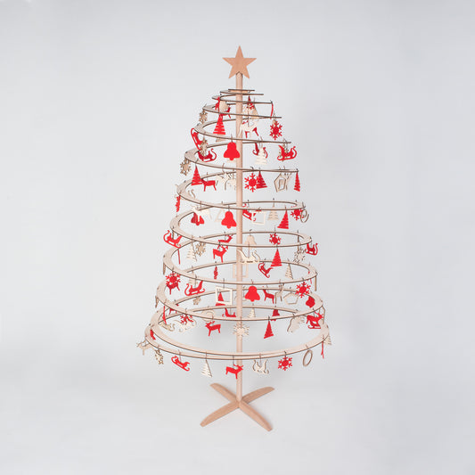 Grote ovale mix decoratie set