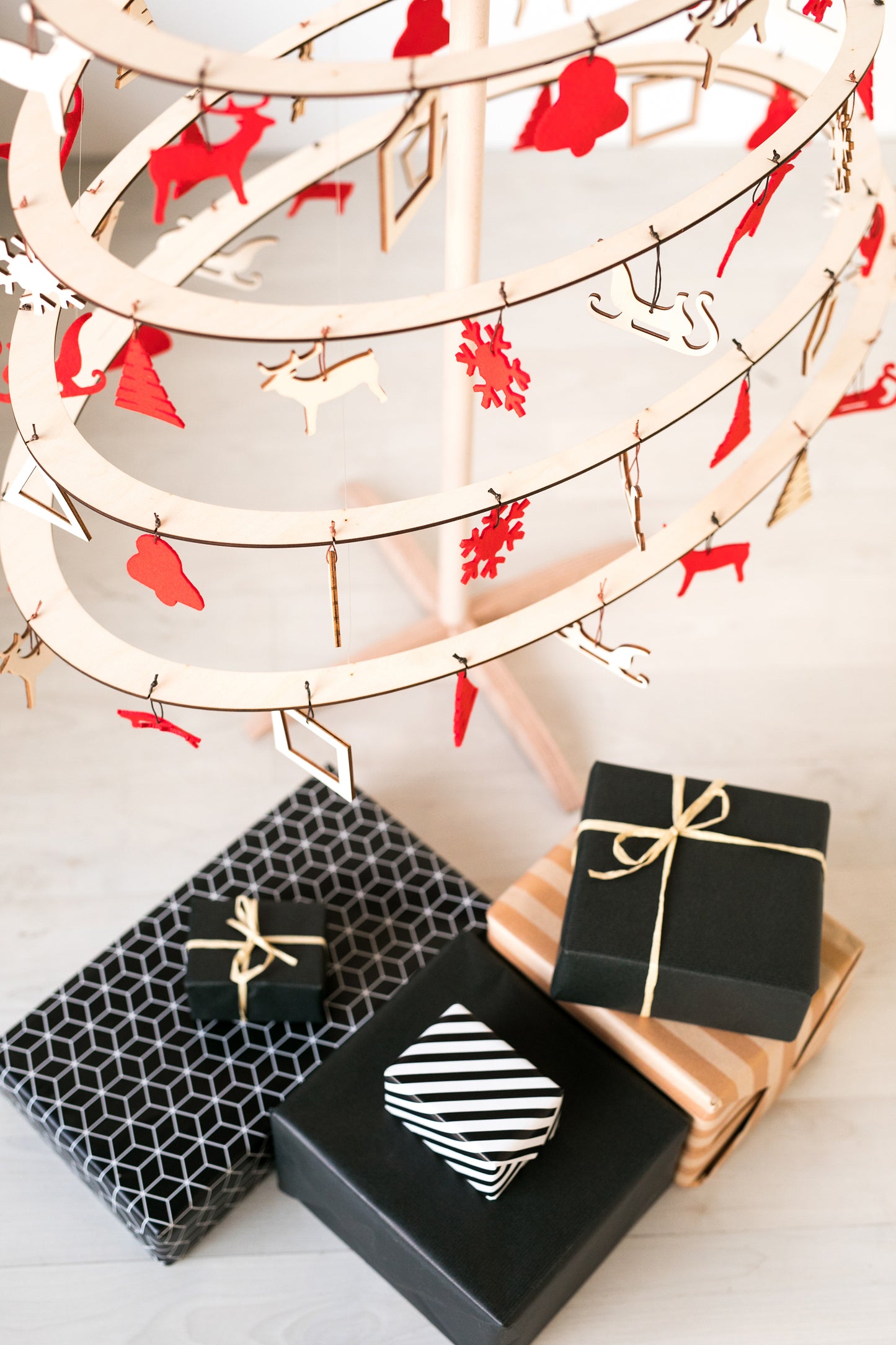 Grote ovale mix decoratie set