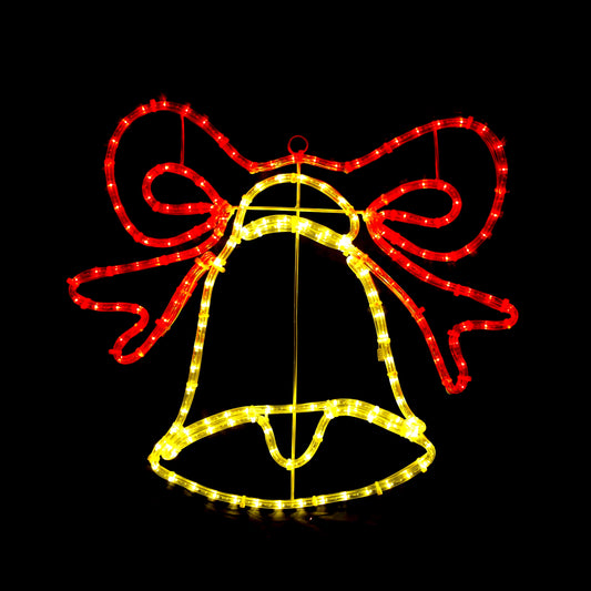 Kerstbel 55x55 cm - LED-kerstverlichting voor buiten