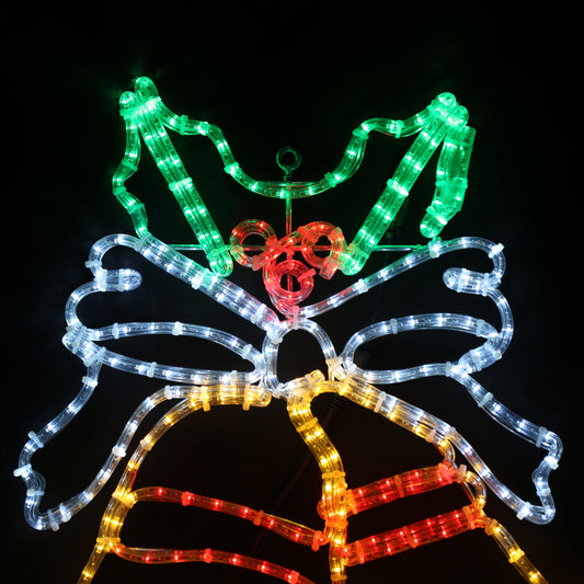 Bell - LED -figuur in vele kleuren - 55x65cm