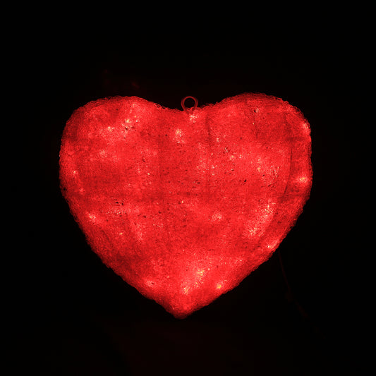 3D LED-hart - Kerstlichtmotief