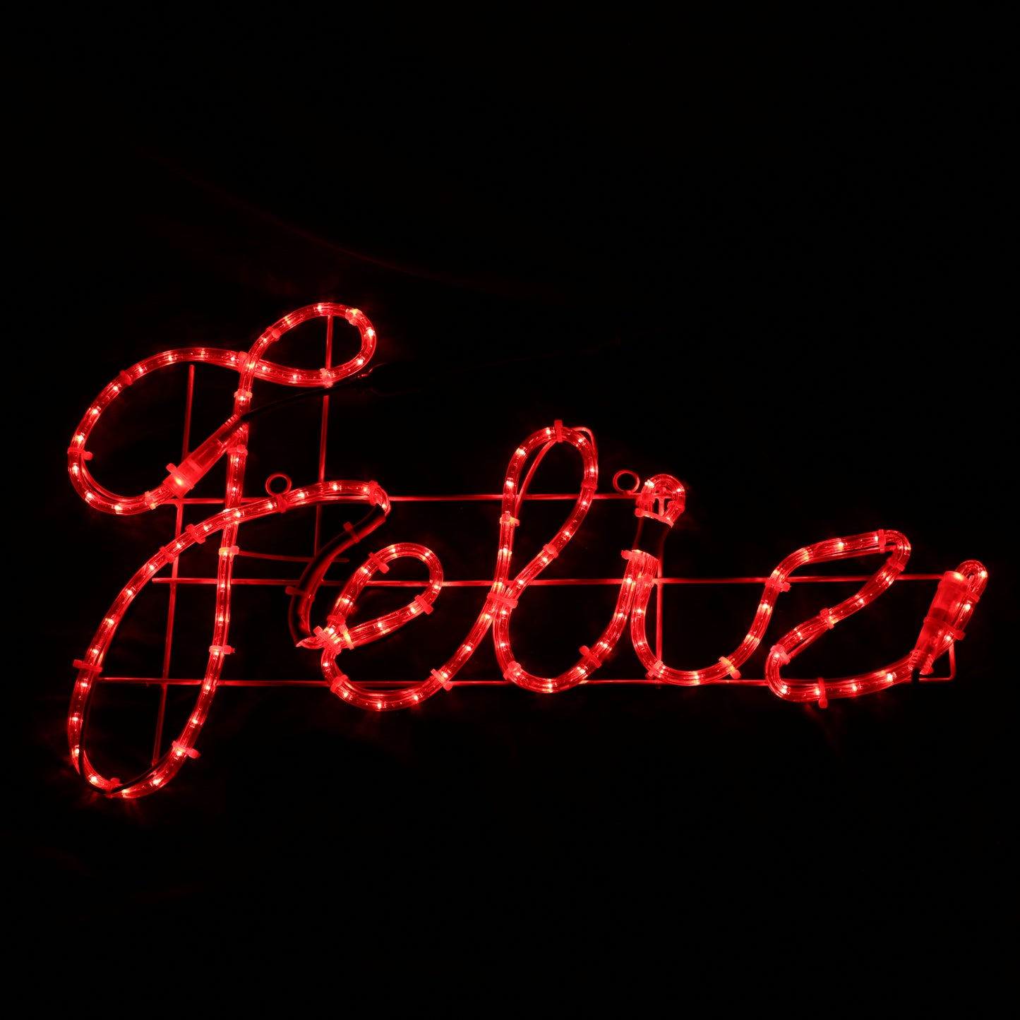 Feliz Navidad LED-bord - 44x183cm