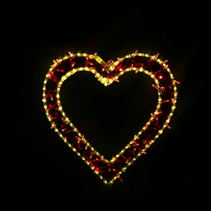 LED Hart - Kerstlichtmotief