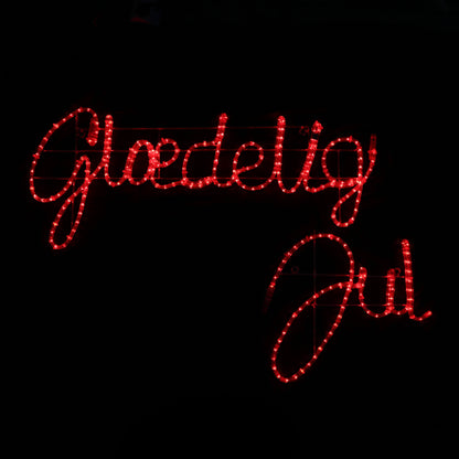 Glædelig jul - LED Sign Outdoor Christmas light