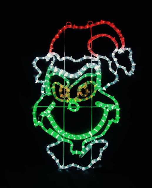 Het Grinch-portret - LED-motief