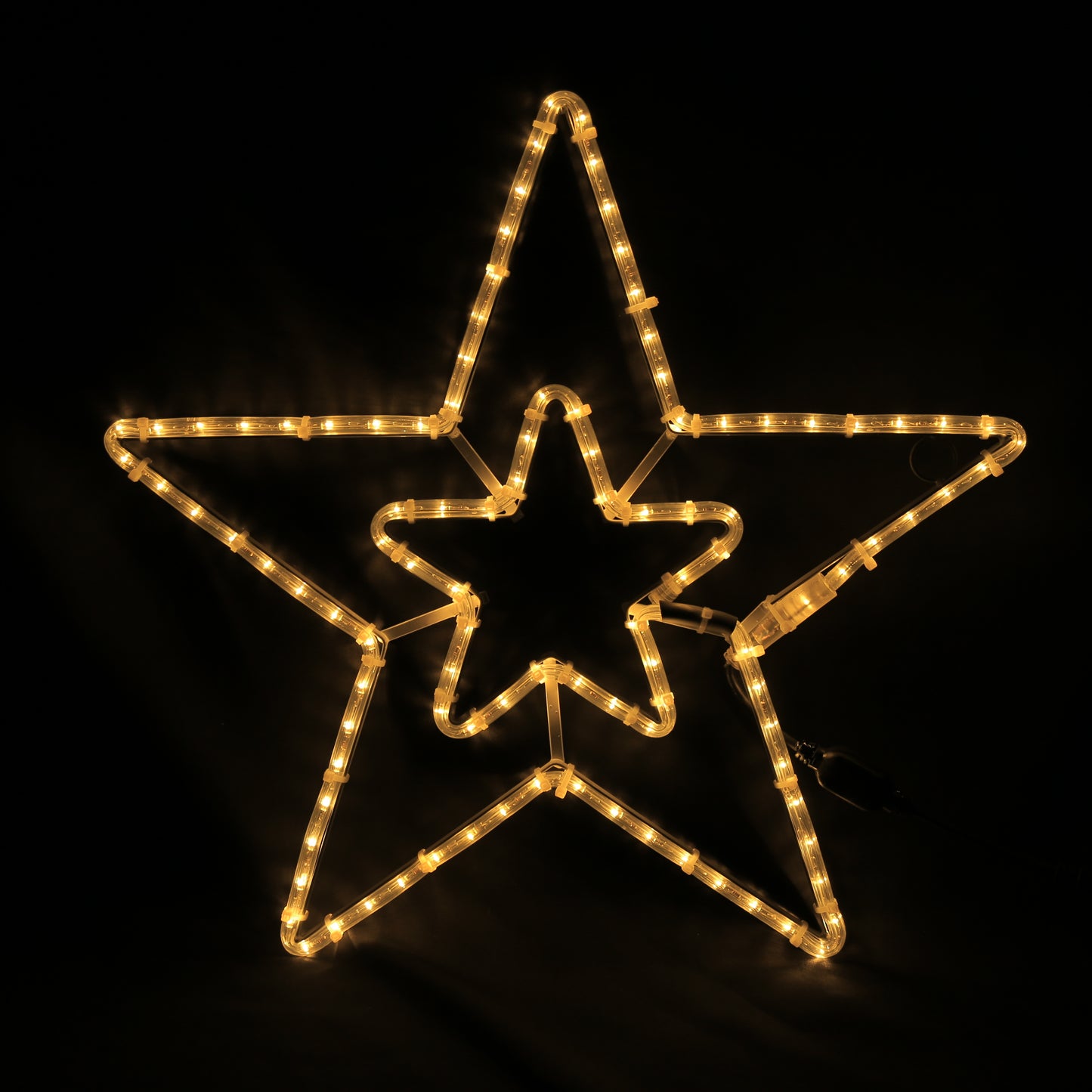 2 Sterren Kerstverlichting 57x55 - Buiten LED