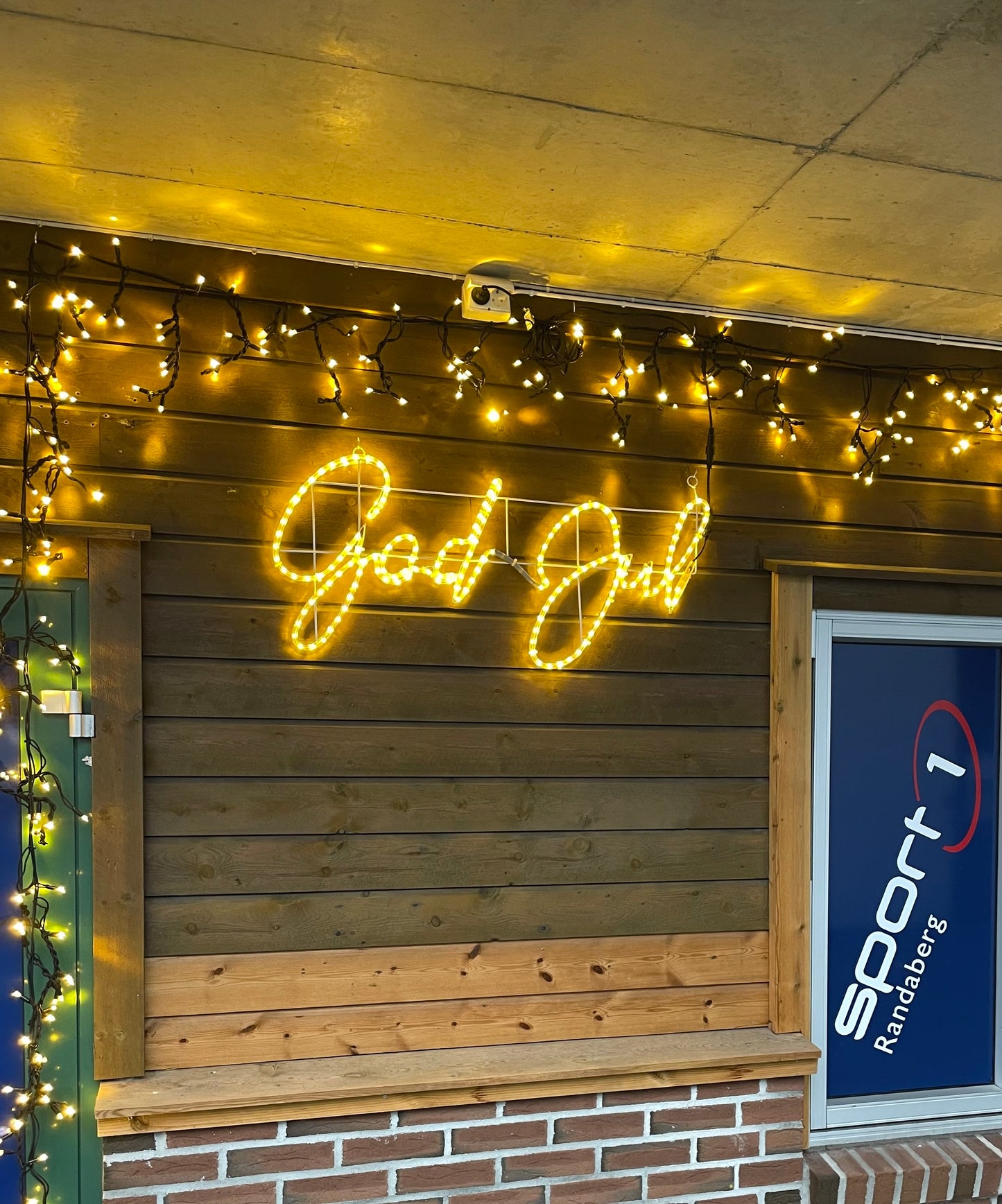 God Jul LED bord - Warm Wit 100x48 cm