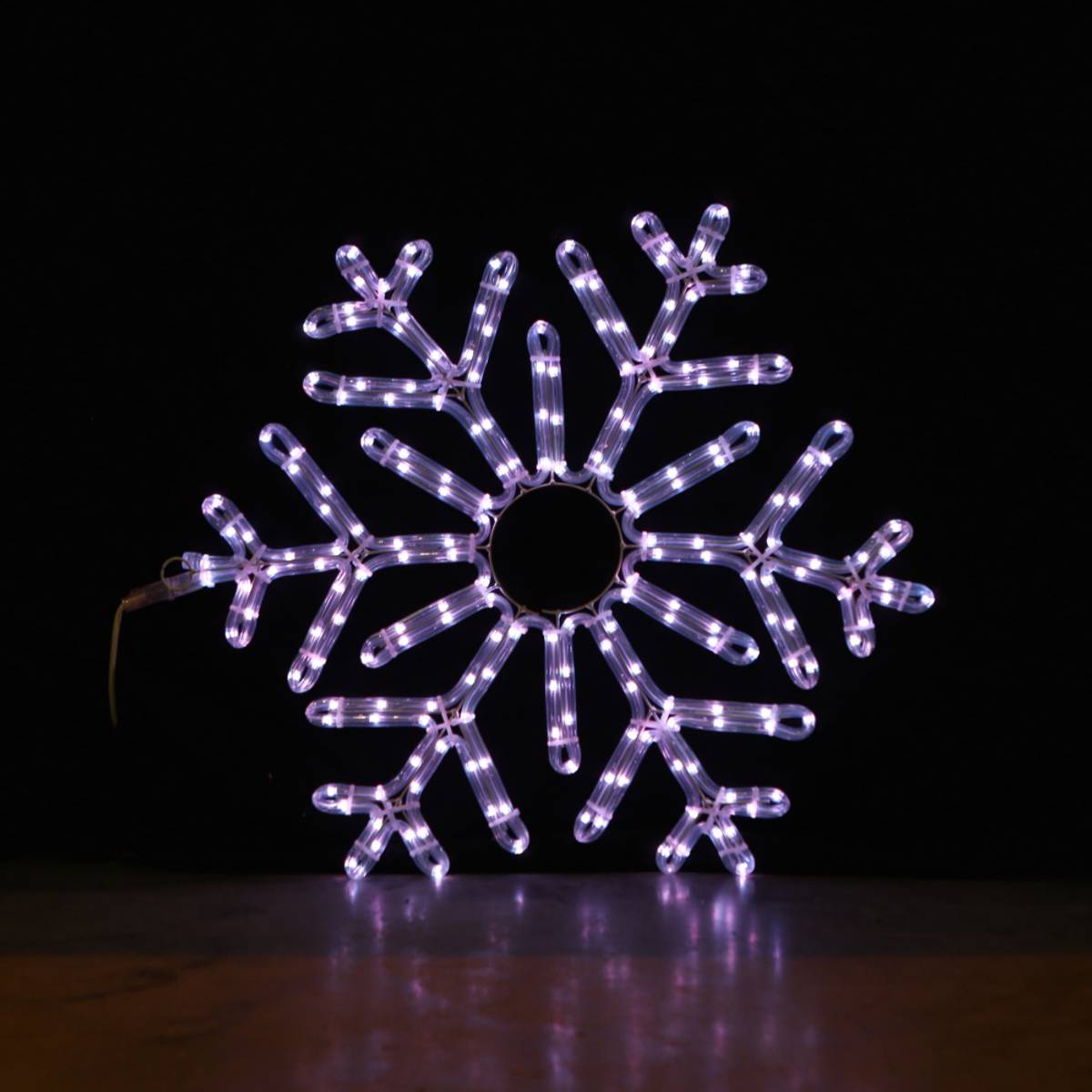 Kerstsneeuwvlok 55x55cm met afstandsbediening en slimme LED