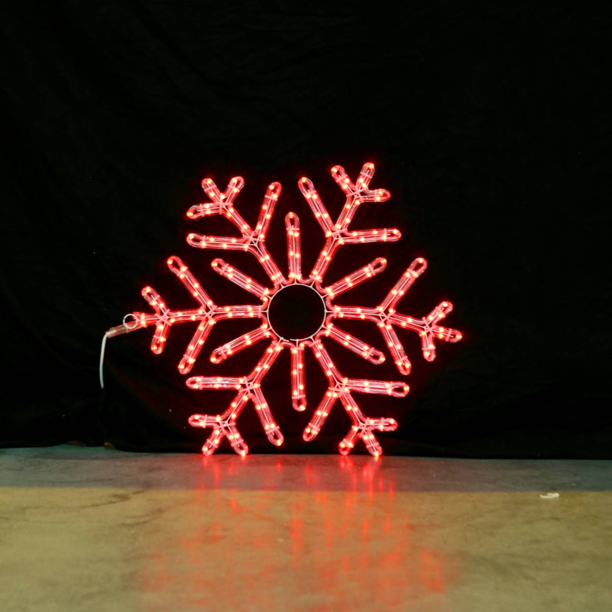 Kerstsneeuwvlok 55x55cm met afstandsbediening en slimme LED